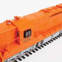 EMD SD9 - Standard DC -- Elgin, Joilet & Eastern #606 (orange)