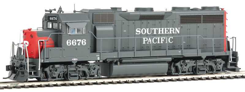 EMD GP35 Phase II - Standard DC -- Southern Pacific(TM) #6676 (gray, red, white)-1
