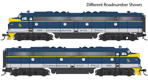 EMD E8A - Standard DC -- Chesapeake & Ohio #4012 *CANCELLED*