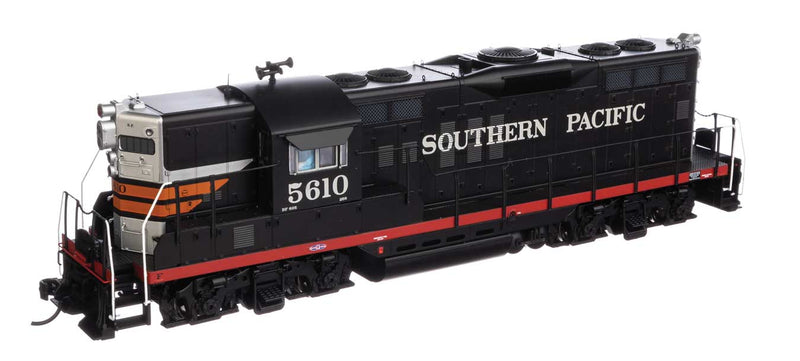 EMD GP9 Phase II High Short Hood - Standard DC -- Southern Pacific(TM) #5610 Freight Service Black Widow-1