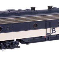 EMD E8 A-A - Standard DC -- Baltimore & Ohio #1462, 1466