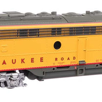 EMD E9A - E9B - Standard DC - City of San Francisco -- Milwaukee Road #205A, 205B (yellow, gray, red)