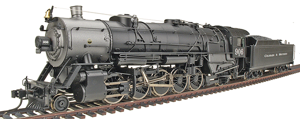 PROTO 2000 Heritage Series Steam USRA Heavy 2-10-2 Powered w/Sound & DCC -- Colorado & Southern #906 - Southern Valve Gear
