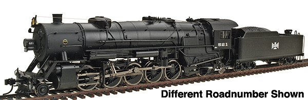 PROTO 2000 Heritage Series Steam USRA Heavy 2-10-2 Powered w/Sound & DCC -- Bessemer & Lake Erie #524 - Southern Valve Gear