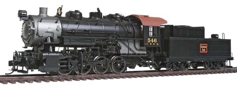USRA 0-8-0 - Tsunami(R) Sound & DCC -- Chicago, Burlington & Quincy #546