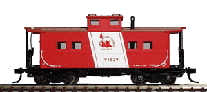 PROTO 2000 Northeastern Center Cupola Caboose - Assembled -- Central Railroad of New Jersey #91539 (Liberty Herald)