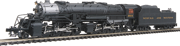 PROTO N Heritage Steam Collection Y3 2-8-8-2 w/Sound and DCC -- Norfolk & Western #2019