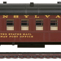 70' PRR BM70n RPO-Baggage - Standard - RTR - 1960s Broadway Limited -- Pennsylvania Railroad (Tuscan, black, Dulux)