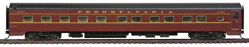 85' P-S Plan #4129 10-6 Sleeper - Standard - RTR - 1960s Broadway Limited -- Pennsylvania Railroad (Rapids Series; Tuscan, black; Dulux)-1
