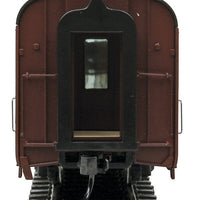 1960s Broadway Limited 85' Budd 21-Roomette Sleeper Deluxe 1 - RTR -- Pennsylvania Railroad Mansfield Inn (tuscan, black, dulux)