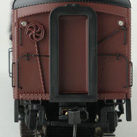 1960s Broadway Limited 70' PRR BM70n RPO-Baggage Deluxe 2 - RTR -- Pennsylvania Railroad #6541 (tuscan, black; Dulux 2)