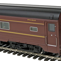 1960s Broadway Limited 85' Budd 21-Roomette Sleeper Deluxe 2 - RTR -- Pennsylvania Railroad Logansport Inn (tuscan, black, dulux)