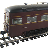 1960s Broadway Limited 85' P-S Bedroom-Buffet-Lounge-Observation Deluxe 2 RTR -- Pennsylvania Railroad Tower View w/Large Tail Sign (tuscan, black, dulux)