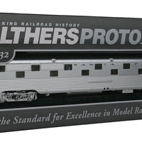 San Francisco Chief 85' P-S 24 Duplex Roomette Slpr - Deluxe - Ready To Run -- Santa Fe (Real Metal Finish)