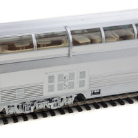 85' Budd Big Dome Bar Lounge - Ready to Run - Standard - 1954 El Capitan -- Santa Fe #506-513 (real metal finish)