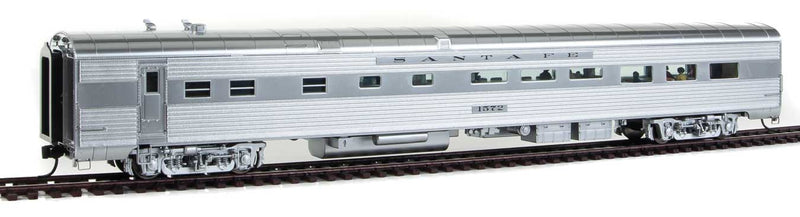 85' P-S 13-Seat Lunch Counter 20-Seat Diner 1954 El Capitan Deluxe 1 - RTR -- Santa Fe #1572 w/SoundTraxx(R) Tsunami(R) Soundcar (real metal finish)-1