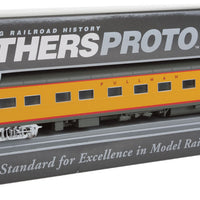 85' Pullman-Standard Placid Series 11 Double-Bedroom Sleeper - Ready to Run -- Union Pacific(R) (City of Los Angeles; Armour Yellow, gray, red; Decals)