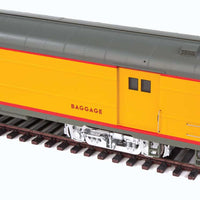 85' ACF Baggage-Dormitory - Ready to Run -- Union Pacific(R) #6000 (City of Los Angeles; Armour Yellow, gray, red)
