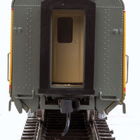 85' Pullman-Standard Ocean Series 5-2-2 Sleeper - Ready to Run -- Union Pacific(R) "Ocean Scene" (City of Los Angeles; Armour Yellow, gray,