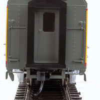 85' Pullman-Standard Ocean Series 5-2-2 Sleeper - Ready to Run -- Union Pacific(R) "Ocean Scene" (City of Los Angeles; Armour Yellow, gray,