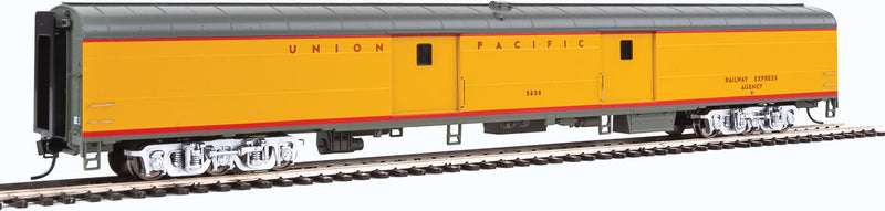 85' ACF Baggage - Ready-to-Run -- Union Pacific(R) #5638 (City of Los Angeles, DELUXE 2; yellow, gray, red)-1