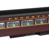 85' American Car & Foundry Pennsylvania-Style Coach -- Pennsylvania Railroad Class P85 / P85b #4090 (Name in letterboard) Tuscan, b