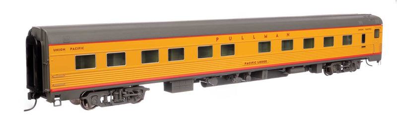 85' Budd 10-6 Sleeper - City of San Francisco -- Union Pacific(R) - Pacific Lodge (yellow, gray, red)-1