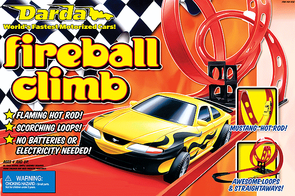 Complete Play Sets -- Fireball Climb w/Ford Mustang