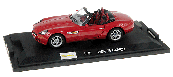Die Cast Collectible Cars 1:43 -- BMW Z8 Cabrio