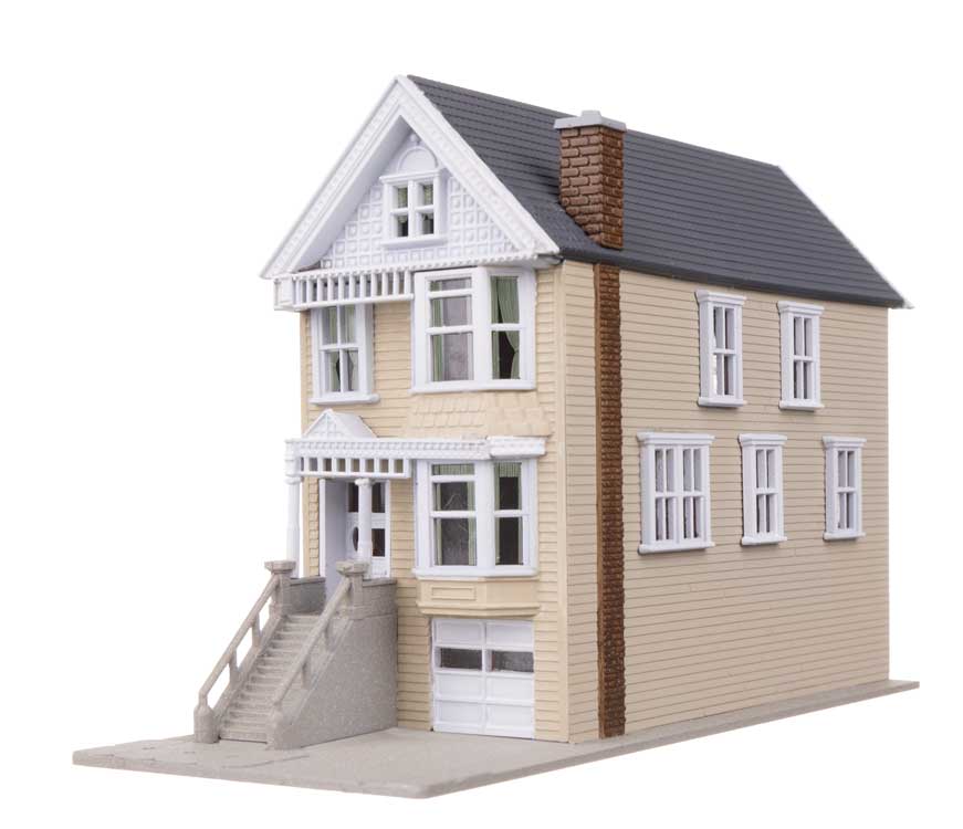 Gingerbread House Victorian House -- Kit - 1-11/16 x 4-3/16 x 2-11/16" 4.29 x 10.64 x 6.83cm