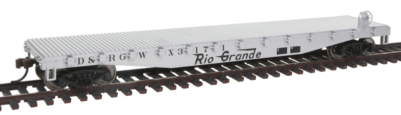 Flatcar - Ready to Run -- Denver & Rio Grande Western(TM)-1