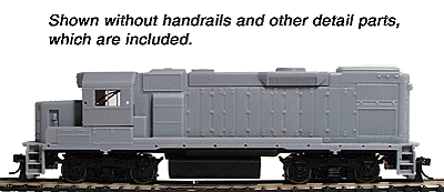 Trainline(R) Diesel Powered GP15-1 -- Undecorated - Inertial Air Filters