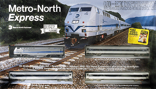 Trainline(R) Passenger Set -- Metro North Express