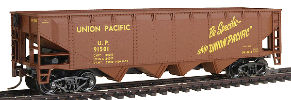 Trainline(R) 40' Offset Quad Hopper - Ready to Run -- Union Pacific(R)