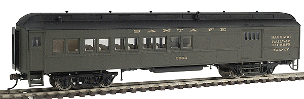 Trainline(R) 60' Heavyweight Combine - Ready-to-Run -- Atchinson, Topeka & Santa Fe
