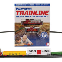 Ready-for-Fun Train Set -- Santa Fe