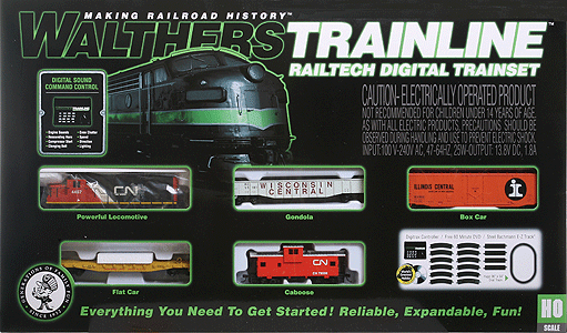 RailTech Train Set - Sound & DCC -- Canadian National