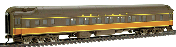 Pullman Heavyweight 14-Section Sleeper - Ready to Run -- Illinois Central