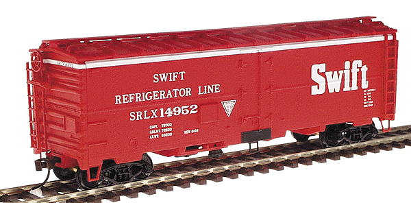 40' General American Meat Reefer- Ready to Run -- Swift SRLX #14952