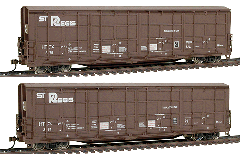 Gold Line(TM) 56' Thrall All-Door Boxcar Limited-Run 2-Packs - Ready to Run -- St. Regis