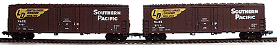 North American 50' Smoothside Insulated Boxcar Limited-Run 2-Pack -- Southern Pacific