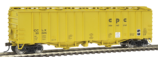50' Airslide(R) Covered Hopper - Ready to Run - Gold Line(TM) -- CPC International CCLX #50025 (yellow)