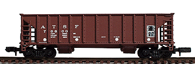 Ballast Hopper 3-Pack - Assembled -- Santa Fe