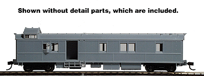 Operating Dynamometer Car Ready to Run -- Undecorated