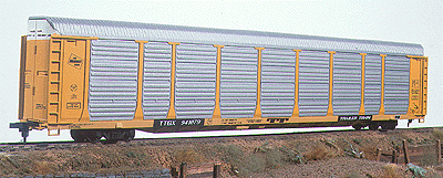 Thrall 89' Bi-Level Enclosed Auto Carrier - Kit -- MILW - Limited-Run