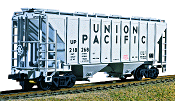 Trinity 37' Cement Service Covered Hopper Kit -- Union Pacific (gray)