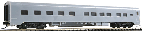 Pullman-Standard Streamlined 10-6 Sleeper Ready to Run -- Undecorated