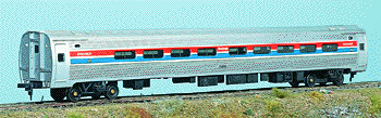 85' Streamlined Amfleet(SM) I Coach - Assembled -- Amtrak(R) Phase II