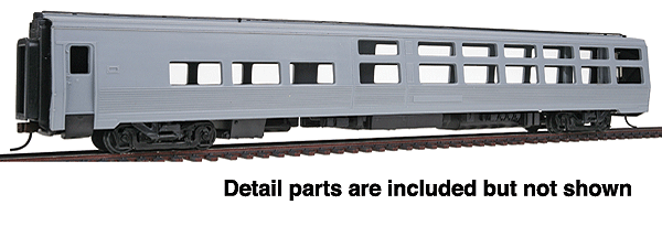 85' Streamlined Viewliner Sleeper Ready to Run -- Undecorated