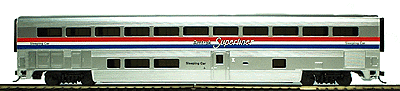 85' Streamlined Superliner(R) I Sleeper Ready to Run -- Amtrak(R) - Phase III